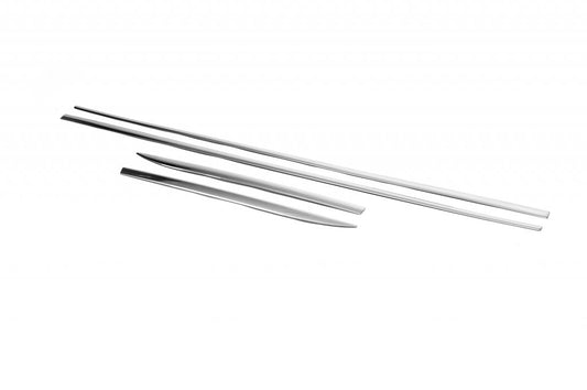 Chrome Door Moldings (4 pcs, Stainless Steel) for Land Rover Discovery Sport 2014- - image 2