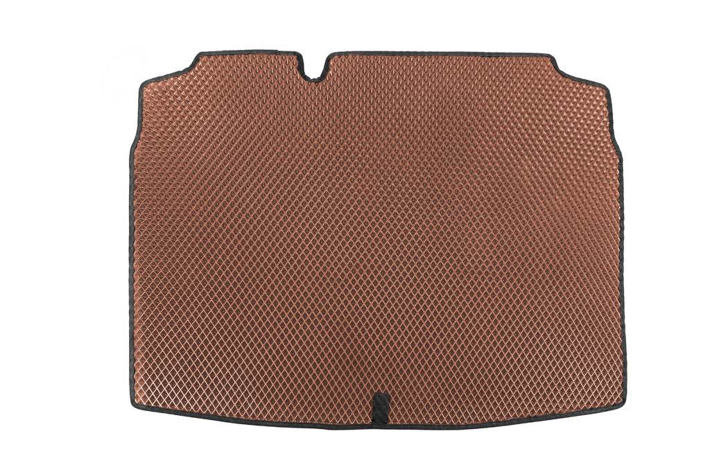 Trunk mat (HB, EVA, Brown) for Volkswagen Golf 5 - Reelken Auto