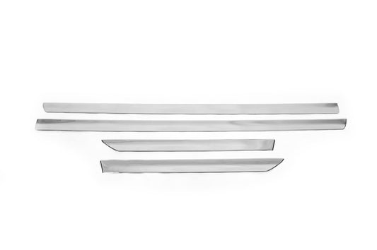 Door Mouldings OmsaLine (4 pcs, Stainless Steel) for Nissan Qashqai 2010-2014 - image 2