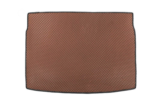 Trunk mat (HB, EVA, Brown) for Volkswagen Golf 6 - Reelken Auto