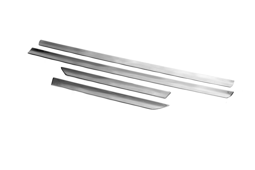 Door Mouldings OmsaLine (4 pcs, Stainless Steel) for Nissan Qashqai 2010-2014 - image 3