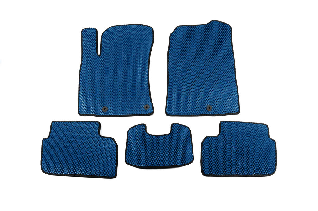 EVA Floor Mats (Blue) for Hyundai Ioniq 2016-2022 - image 1