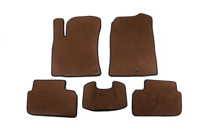 EVA Floor Mats (Brown) for Hyundai Ioniq 2016-2022 - image 1
