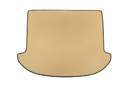 Trunk mat (EVA, beige) (7 seats) for Hyundai Santa Fe 3 2012-2018 - image 1