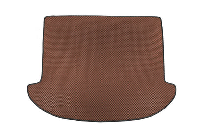 Trunk mat (EVA, brick) (7 seats) for Hyundai Santa Fe 3 2012-2018 - image 1