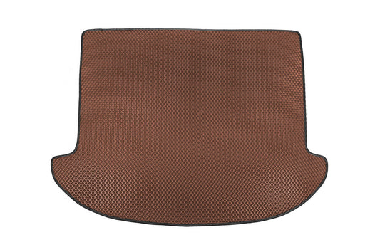 Trunk mat (EVA, brick) (7 seats) for Hyundai Santa Fe 3 2012-2018 - image 1