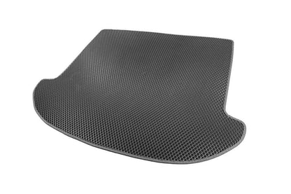 Trunk mat (EVA, black) (7 seats) for Hyundai Santa Fe 3 2012-2018 - Reelken Auto