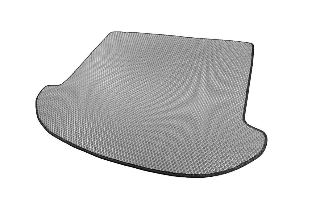 Trunk mat (EVA, gray) (7 places) for Hyundai Santa Fe 3 2012-2018 - Reelken Auto