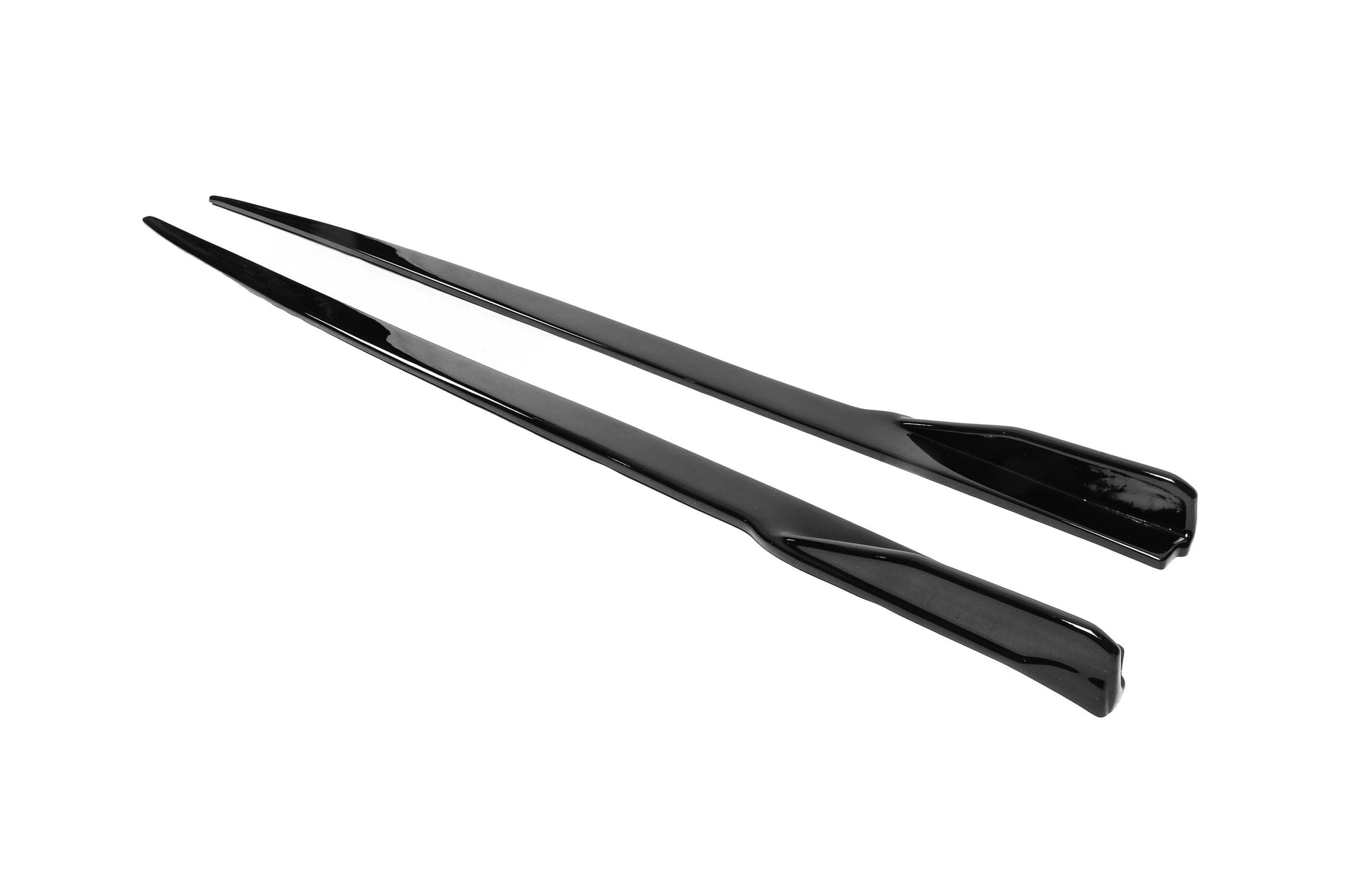 Side Skirts DPT V-2 (for M-Sport skirts, Gloss Black) for BMW 3 Series F30/F31 2012-2019 - image 2