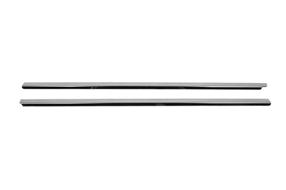 Window Trim Black Chrome (2 pcs, Stainless Steel) for Volkswagen Caddy 2015-2020 - image 3