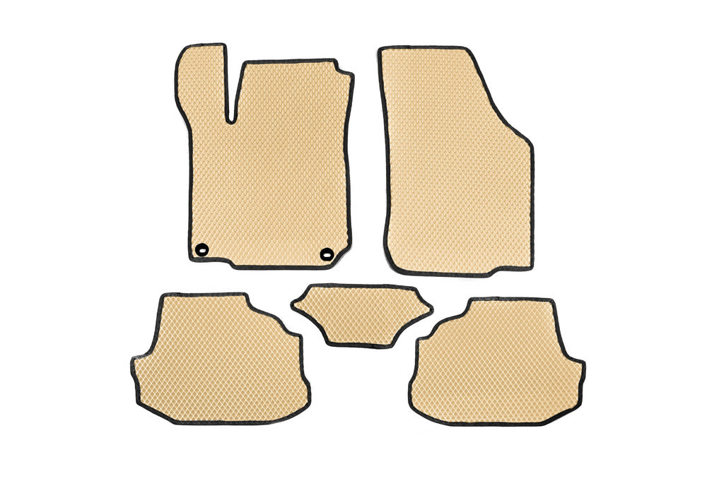 EVA Floor Mats (Beige) for Skoda Octavia I Tour A4 1996-2010 - image 1