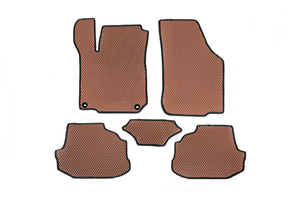 EVA Floor Mats (Brown) for Skoda Octavia I Tour A4 1996-2010 - image 1