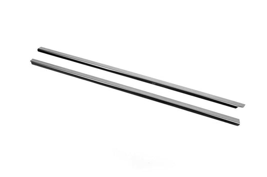Window edging Black chrome (2 pcs., stainless steel) for Volkswagen Caddy 2015-2020 - Reelken Auto