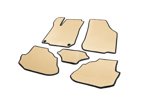 EVA Floor Mats (Beige) for Skoda Octavia I Tour A4 1996-2010 - image 2