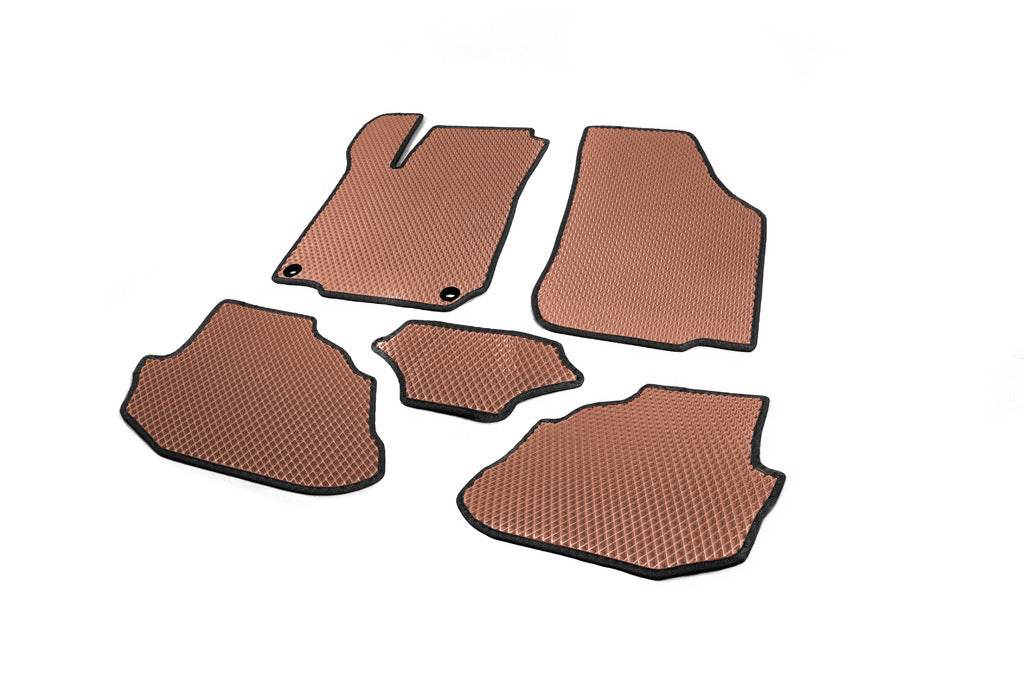 EVA mats (Brown) for Skoda Octavia I Tour A4 1996-2010 - Reelken Auto