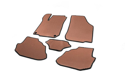 EVA mats (Brown) for Skoda Octavia I Tour A4 1996-2010 - Reelken Auto