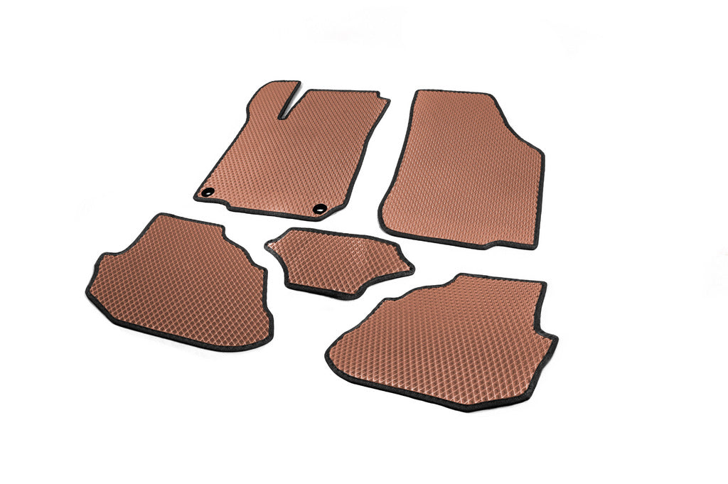 EVA Floor Mats (Brown) for Skoda Octavia I Tour A4 1996-2010 - image 2