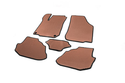 EVA Floor Mats (Brown) for Skoda Octavia I Tour A4 1996-2010 - image 2
