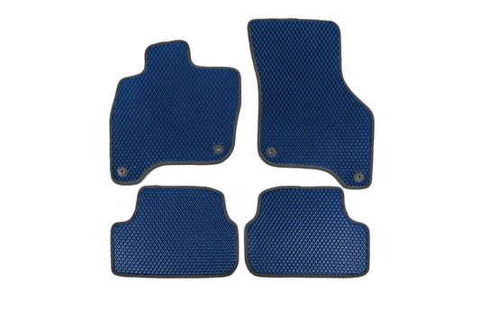 EVA Floor Mats for E-Golf (Blue) for Volkswagen Golf 7/E-Golf 2012-2020 - image 1