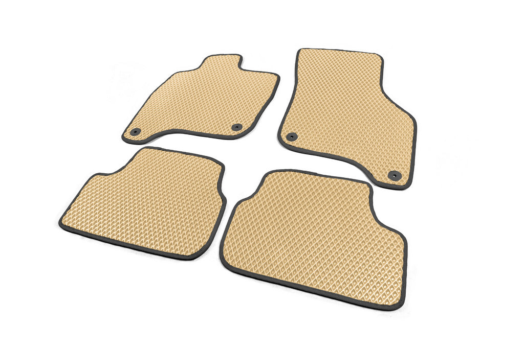 EVA Floor Mats for E-Golf (Beige) for Volkswagen Golf 7/E-Golf 2012-2020 - image 2