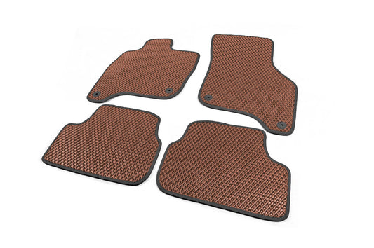 EVA Floor Mats for E-Golf (Brown) for Volkswagen Golf 7/E-Golf 2012-2020 - image 2