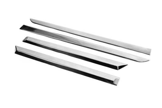 Door molding (4 pieces, stainless steel) for Opel Astra H 2004-2013 - image 2