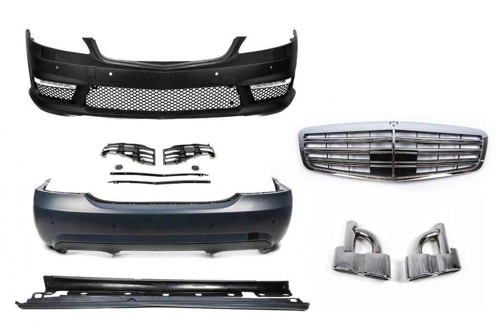 A set of body kits AMG S65 for Mercedes S-class W221 - Reelken Auto