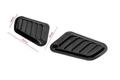 Universal Hood Scoop Type-B (2 pcs, ABS) - image 4