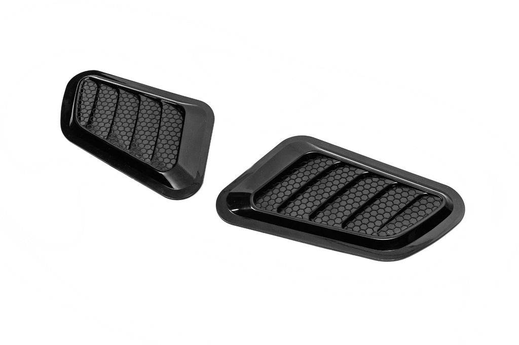 Cover on the hood type-B (2 pcs., ABS) - Reelken Auto