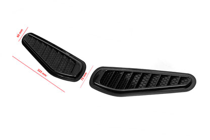Universal Hood Scoop Type-A (2 pcs, ABS) - image 2