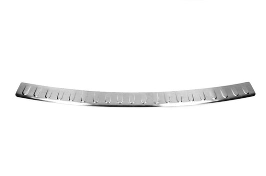 Cover on the rear bumper OmsaLine (stainless steel) for Volkswagen Touran 2003-2010 - Reelken Auto
