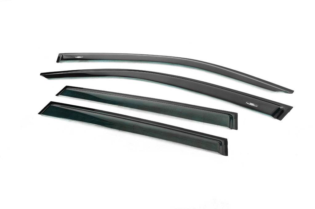 Deflectors (4-piece, HIC) for Subaru Forester 2013-2018 - Reelken Auto