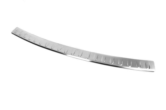 Cover on the rear bumper OmsaLine (stainless steel) for Volkswagen Touran 2003-2010 - Reelken Auto
