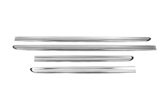 Door Mouldings Stainless Steel (4 pcs) for Fiat Doblo I 2001-2005 - image 2