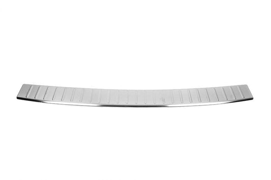 Rear bumper cover OmsaLine 2018-2021 (stainless steel) for Hyundai Tucson TL 2016-2021 - Reelken Auto