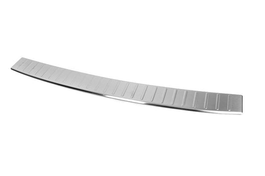 Rear bumper cover OmsaLine 2018-2021 (stainless steel) for Hyundai Tucson TL 2016-2021 - Reelken Auto
