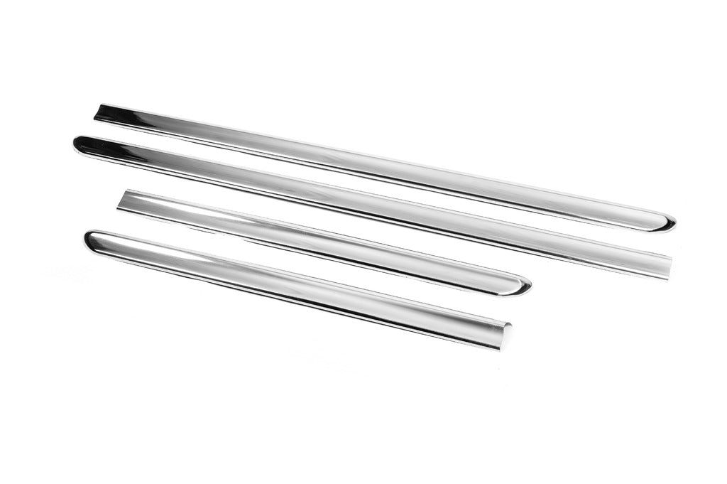 Door Mouldings Stainless Steel (4 pcs) for Fiat Doblo I 2001-2005 - image 3