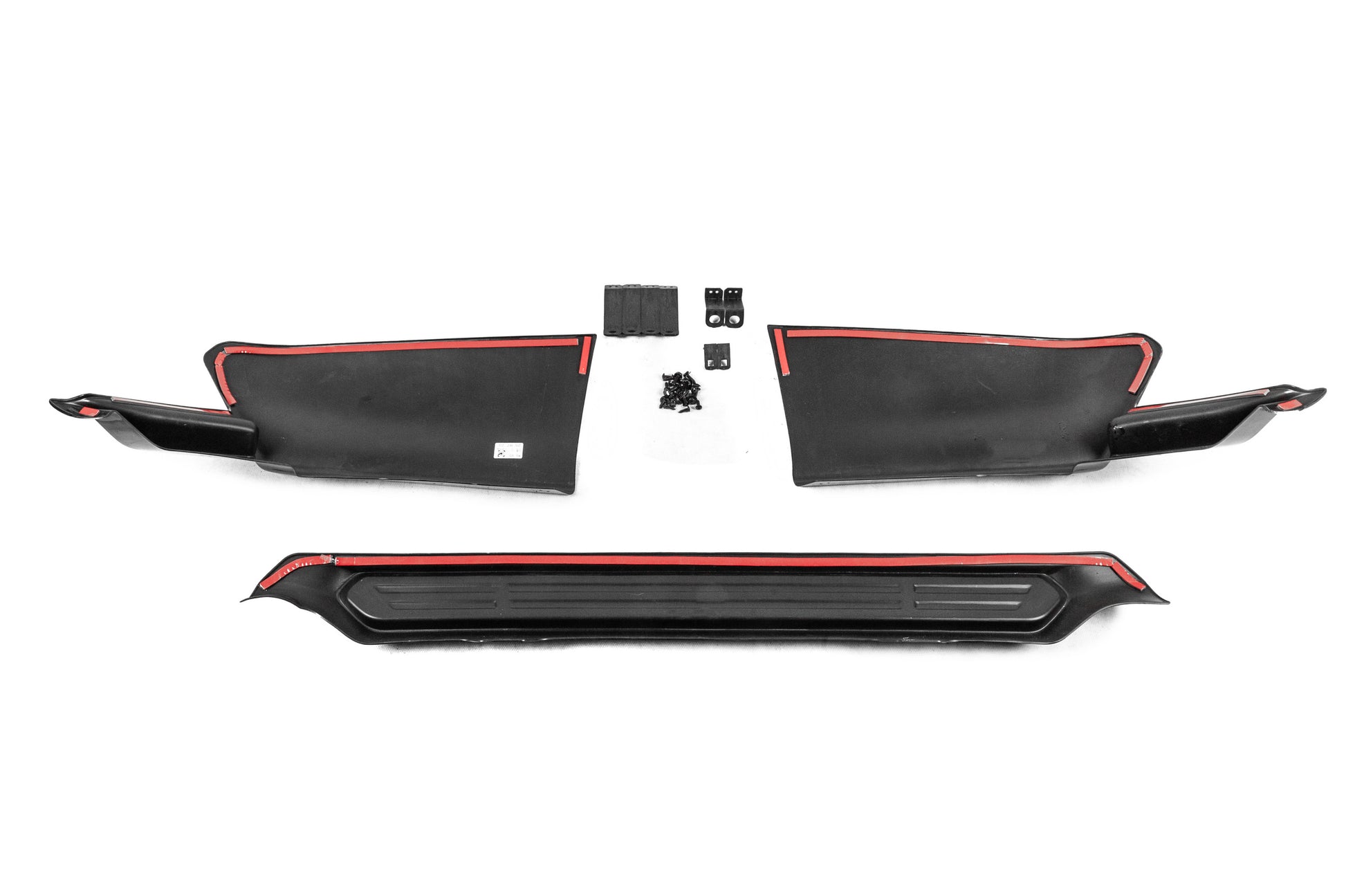 Rear TRD diffuser trim, 3-piece (for 2017+) for Toyota Land Cruiser Prado 150 2009-2023 - image 6