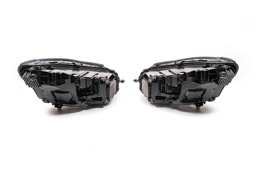 Restyling front lights with blocks (OEM) for Mercedes S-class W222 - Reelken Auto