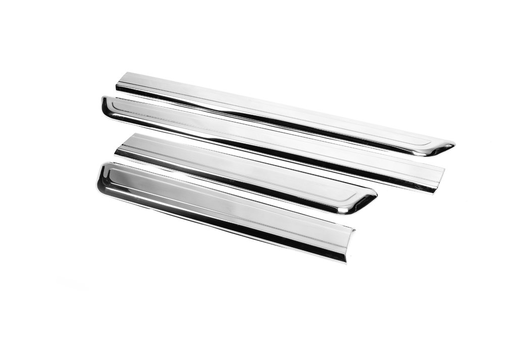 Door Mouldings Stainless Steel (4 pcs) for Peugeot Bipper 2008-2017 - image 8