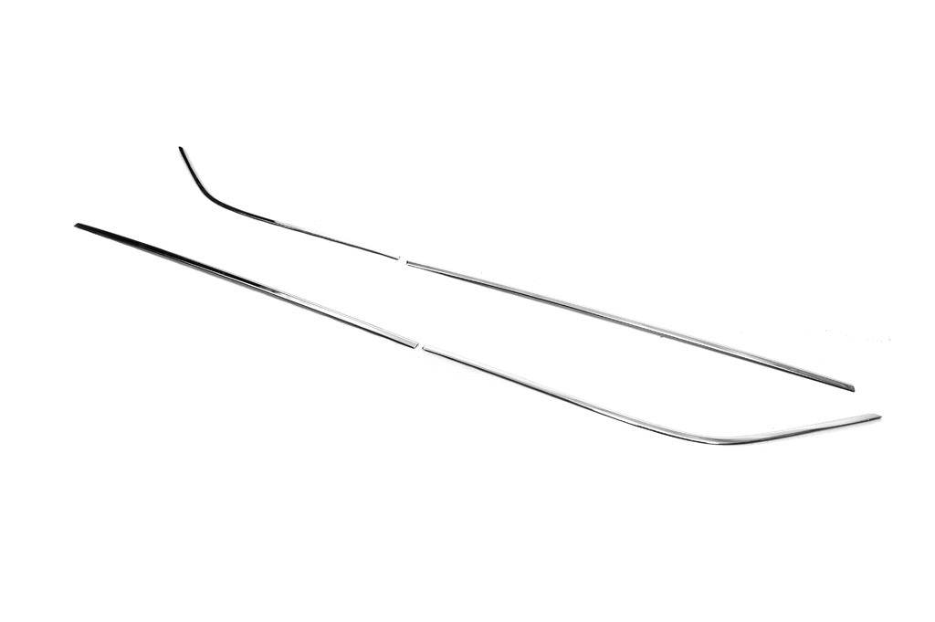 OmsaLine window edging (4 pcs., stainless steel) for Toyota C-HR 2016-2023 - Reelken Auto