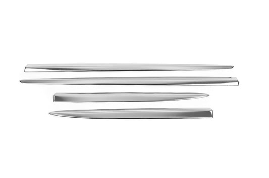 Door Mouldings Chrome (4 pcs) for Fiat 500X 2014-2024 - image 2