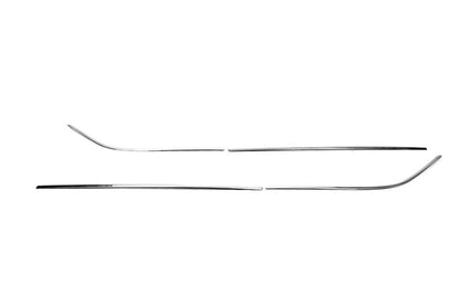 OmsaLine window edging (4 pcs., stainless steel) for Toyota C-HR 2016-2023 - Reelken Auto