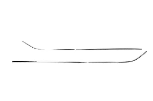 OmsaLine window edging (4 pcs., stainless steel) for Toyota C-HR 2016-2023 - Reelken Auto