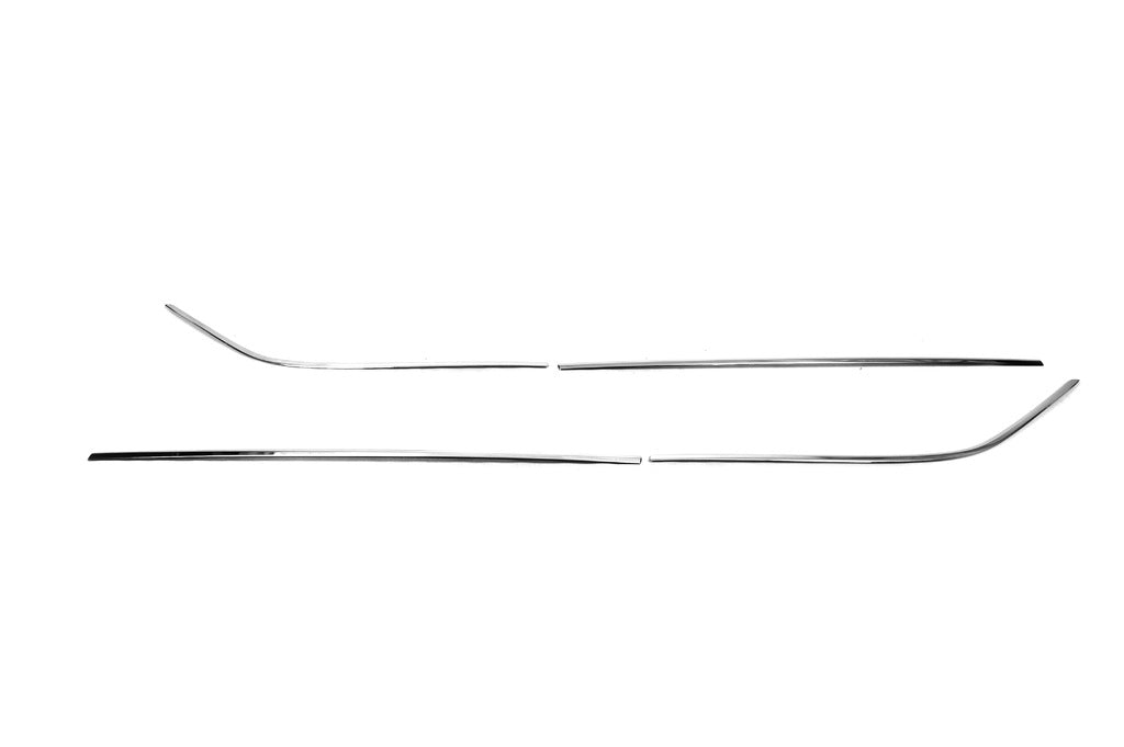 Window Trim OmsaLine (4 pcs, Stainless Steel) for Toyota C-HR 2016-2023 - image 2