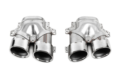 Rear diffuser with exhaust tips E53-Design (for AMG/AMG-Line) for Mercedes E-сlass W213 2016-2023 - image 9