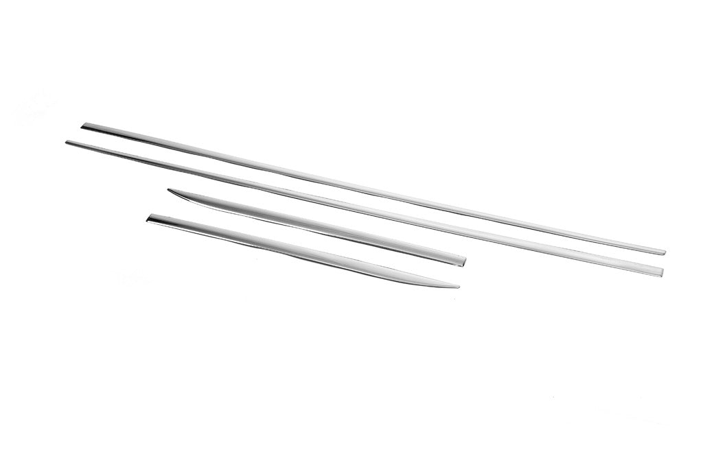 Door molding (4 pieces, stainless steel) for Fiat Tipo 2016↗ year - image 5