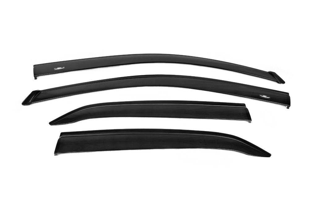 Deflectors (4-piece, HIC) for Toyota Corolla 2007-2013 - Reelken Auto