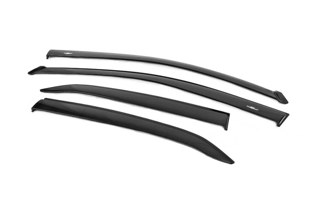 Deflectors (4-piece, HIC) for Toyota Corolla 2007-2013 - Reelken Auto