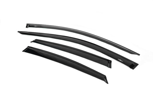 Side window wind deflectors Sedan (4 pcs, HIC) for Audi A6 C8 2018–2025 - image 2